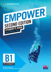 Empower Second Edition B1 Pre-Intermediate Student's Book with Digital Pack Cambridge University Press / Підручник + код доступу