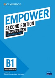 Empower Second Edition B1 Pre-Intermediate Teacher's Book with Digital Pack Cambridge University Press / Підручник для вчителя