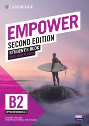Empower Second Edition B2 Upper-Intermediate Student's Book with Digital Pack Cambridge University Press / Підручник + код доступу