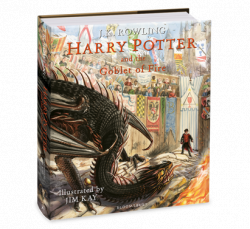 Harry Potter and the Goblet of Fire Illustrated Edition - J. K. Rowling Bloomsbury