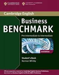 Business Benchmark (2nd Edition) Pre-Intermediate/Intermediate Business Preliminary Student's Book Cambridge University Press / Підручник для учня