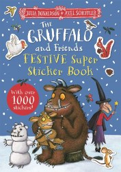 The Gruffalo and Friends Festive Super Sticker Book Macmillan / Книга з наклейками