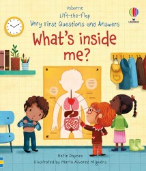 Lift-the-Flap Very First Questions and Answers: What's Inside Me? Usborne / Книга з віконцями