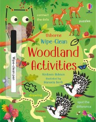Wipe-Clean Woodland Activities Usborne / Пиши-стирай