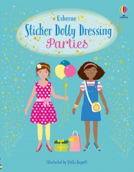 Sticker Dolly Dressing: Parties Usborne / Книга з наклейками