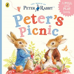 Peter Rabbit: Peter's Picnic (A Pull and Play Book) Puffin / Книга з рухомими елементами