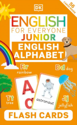 English for Everyone Junior: English Alphabet Flash Cards DK Children / Картки