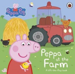 Peppa at the Farm (A Lift-the-Flap Book) Ladybird / Книга з віконцями