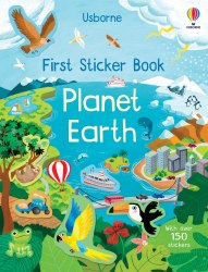 First Sticker Book: Planet Earth Usborne / Книга з наклейками