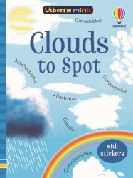 Clouds to Spot Usborne / Книга з наклейками