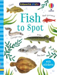 Fish to Spot Usborne / Книга з наклейками