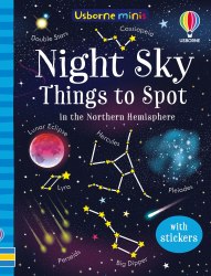 Night Sky Things to Spot Usborne / Книга з наклейками