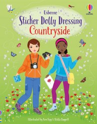 Sticker Dolly Dressing: Countryside Usborne / Книга з наклейками