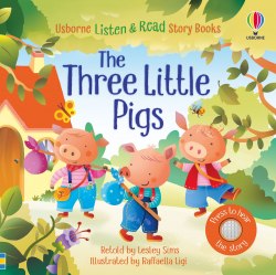 Listen and Read Story Books: The Three Little Pigs Usborne / Книга зі звуковим ефектом