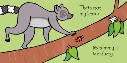 That's Not My Lemur… Usborne / Книга з тактильними відчуттями