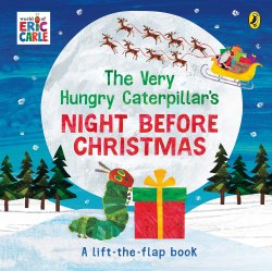 The Very Hungry Caterpillar's Night Before Christmas Puffin / Книга з віконцями