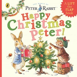 Happy Christmas Peter! (A Lift the Flap Book) Puffin / Книга з віконцями