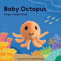 Baby Octopus Finger Puppet Book Chronicle Books / Книга-іграшка