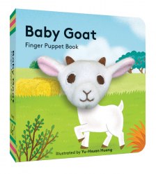 Baby Goat Finger Puppet Book Chronicle Books / Книга-іграшка