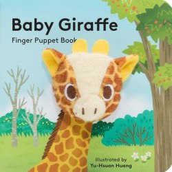 Baby Giraffe Finger Puppet Book Chronicle Books / Книга-іграшка