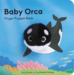 Baby Orca Finger Puppet Book Chronicle Books / Книга-іграшка