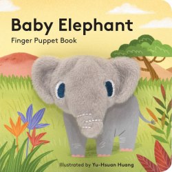 Baby Elephant Finger Puppet Book Chronicle Books / Книга-іграшка