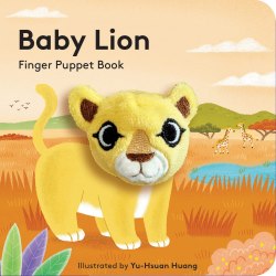 Baby Lion Finger Puppet Book Chronicle Books / Книга-іграшка