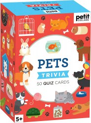 Pets Trivia 50 Quiz Cards Petit Collage / Картки