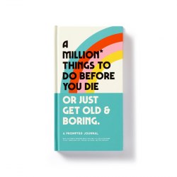 A Million Things to Do Before You Die Prompted Journal Brass Monkey / Щоденник