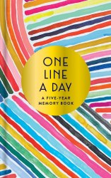 Rainbow One Line a Day: A Five-Year Memory Book Chronicle Books / Щоденник