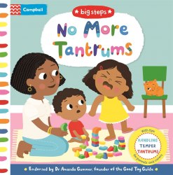 Big Steps: No More Tantrums Campbell Books / Книга з рухомими елементами