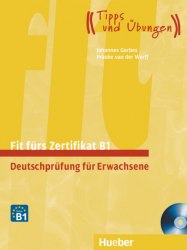 Fit fürs Goethe-Zertifikat B1: Start Deutsch 2 mit Audio-CD Hueber / Підручник для учня