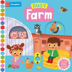 Busy Farm Campbell Books / Книга з рухомими елементами