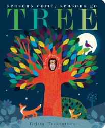 Tree: Seasons Come, Seasons Go Little Tiger Press / Книга з вирізними елементами