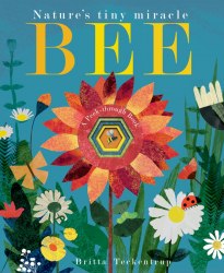 Bee: Nature's Tiny Miracles Little Tiger Press / Книга з вирізними елементами