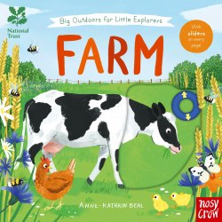 Big Outdoors for Little Explorers: Farm Nosy Crow / Книга з рухомими елементами