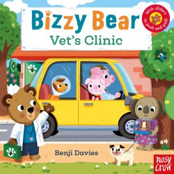 Bizzy Bear: Vet's Clinic Nosy Crow / Книга з рухомими елементами