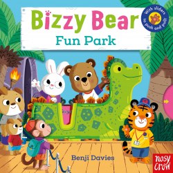 Bizzy Bear: Fun Park Nosy Crow / Книга з рухомими елементами