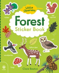 Little Observers: Forest Sticker Book b small / Книга з наклейками