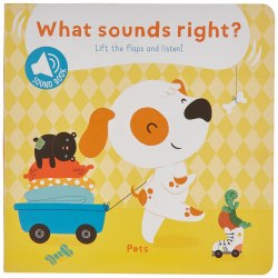 What Sounds Right? Pets Yoyo Books / Книга з віконцями, Книга зі звуковим ефектом