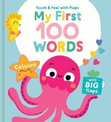 Touch and Feel with Flaps My First 100 Words: Colours Yoyo Books / Книга з віконцями, Книга з тактильними відчуттями