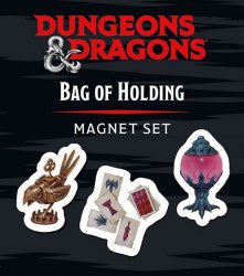 Dungeons and Dragons: Bag of Holding Magnet Set Running Press Miniature / Набір магнітів