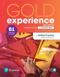 Gold Experience (2nd Edition) B1 Student's Book + eBook + Online Practice Pearson / Підручник + eBook + код доступу