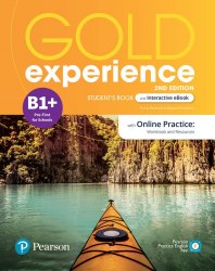 Gold Experience (2nd Edition) B1+ Student's Book + eBook + Online Practice Pearson / Підручник + eBook + код доступу