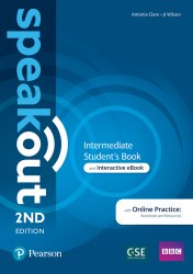 Speakout (2nd Edition) Intermediate Student's Book + Active Book + MyEnglishLab Pearson / Підручник + eBook + онлайн зошит