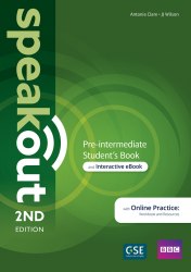 Speakout (2nd Edition) Pre-Intermediate Student's Book + Active Book + MyEnglishLab Pearson / Підручник + eBook + онлайн зошит