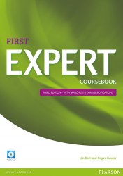 Expert First (3rd Edition) Coursebook with Audio CD Pearson / Підручник для учня