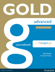 Gold Advanced Coursebook with Advanced MyLab Pack Pearson / Підручник + код доступу
