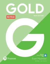 Gold B2 First New Edition Exam Maximiser without key Pearson / Робочий зошит без відповідей