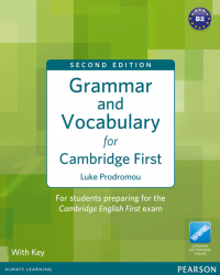 Grammar and Vocabulary for FCE + key Pearson / Підручник для учня